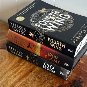Fourth Wing Book Set by Rebecca Yarros